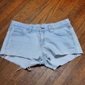 Rag and Bone distressed Jean shorts blue size‎ 25